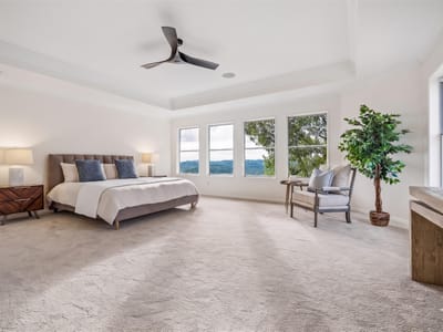Primary bedroom at 4700 River Place BLVD Unit #6 - 4 bed 3 bath home