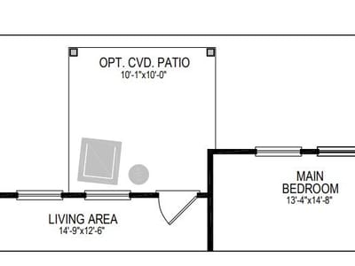 Primary bedroom at 4705 Native Pearl - 4 bed 2 bath home
