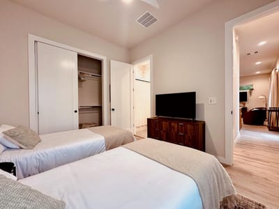 Primary bedroom at 4706 Sylvandale DR Unit #2 - 2 bed 2 bath home
