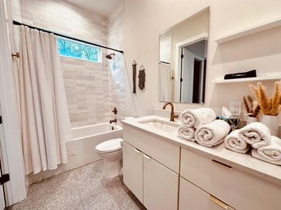 Bathroom at 4706 Sylvandale DR Unit #2 - 2 bed 2 bath home