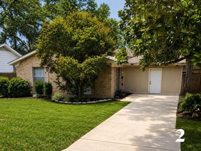Living area at 4711 Philco DR - 3 bed 1 bath home