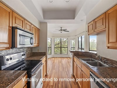 Living area at 4711 Spicewood Springs RD Unit #283 - 2 bed 2 bath home