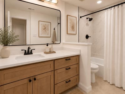Bathroom at 4711 Spicewood Springs RD Unit #4-222 - 1 bed 1 bath home