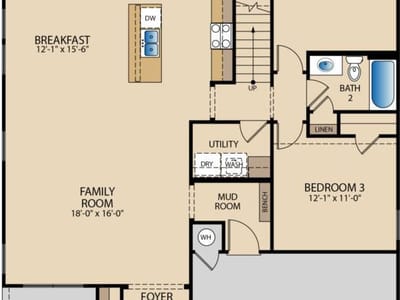Property photo 4 at 472 Josey Wales DR - 4 bed 3 bath home