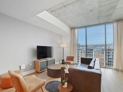 Kitchen at 48 East Ave Unit #1301 - 2 bed 2 bath home