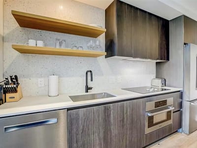Kitchen at 48  East Ave  #1305 - 1 bed 1 bath home