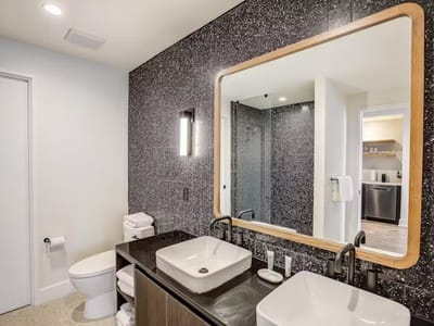Bathroom at 48 East Ave Unit #1705 - 1 bed 1 bath home