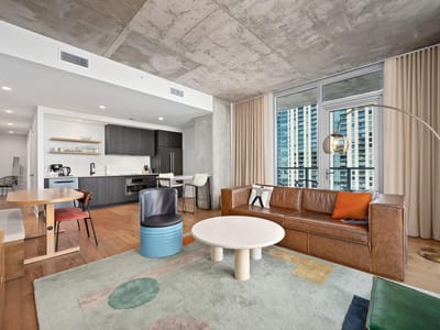 Kitchen at 48 East Ave Unit #2204 - 1 bed 1 bath home