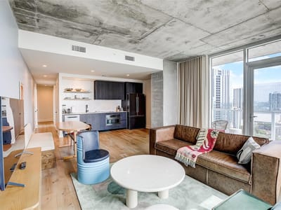Kitchen at 48 East Ave Unit #2504 - 1 bed 1 bath home