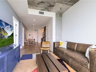 Bathroom at 48 East Ave Unit #2703 - 1 bed 1 bath home
