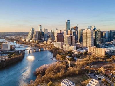 Living area at 48  East Ave  #2707 - 1 bed 1 bath home