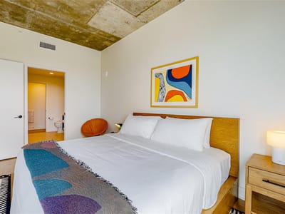 Living area at 48 East Ave Unit #3005 - 1 bed 1 bath home