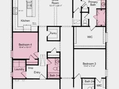 Living area at 480 Emerald Walk LOOP - 4 bed 3 bath home