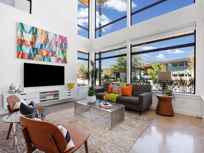 Living area at 480 Starlight Village LOOP - 3 bed 2 bath home