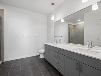 Bathroom at 4801 Springdale RD Unit #2210 - 2 bed 2 bath home