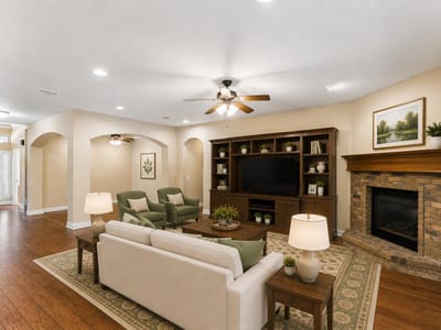 Primary bedroom at 4802 Hidden Springs TRL - 3 bed 3 bath home