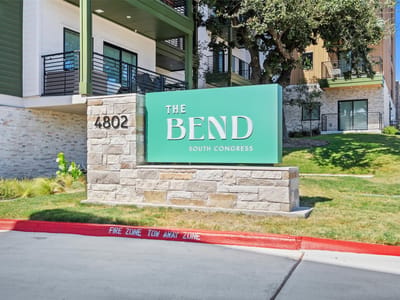 Kitchen at 4802 S Congress Ave Unit #403 - 1 bed 1 bath home
