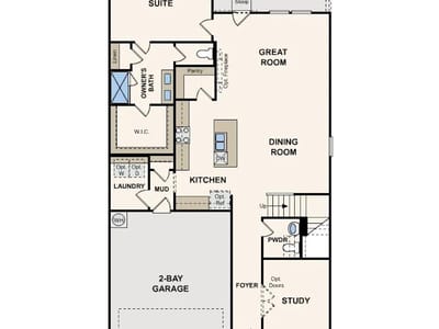 Living area at 4803 Native Pearl - 3 bed 2 bath home