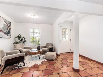 Living area at 4805 Canyonbend CIR - 4 bed 2 bath home
