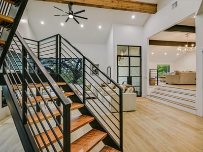 Living area at 4806 Fern Hollow - 4 bed 3 bath home