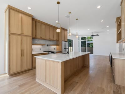 Living area at 4806 Richmond Ave Unit #1 - 4 bed 3 bath home