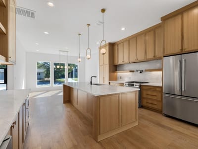 Primary bedroom at 4806 Richmond Ave Unit #1 - 4 bed 3 bath home