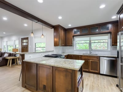 Kitchen at 4807 Woodview Ave - 2 bed 2 bath home