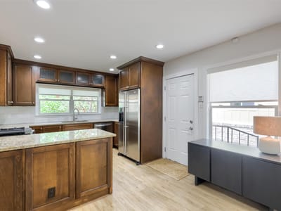 Primary bedroom at 4807 Woodview Ave - 2 bed 2 bath home