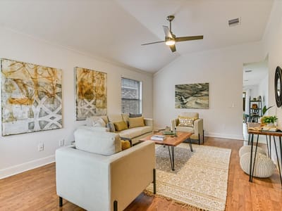 Primary bedroom at 4811 Alta Loma DR - 3 bed 2 bath home