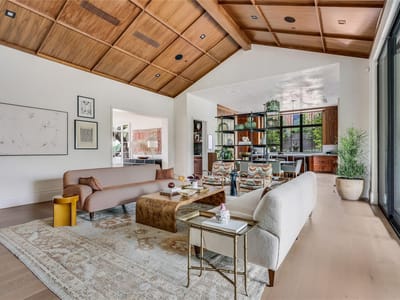Living area at 4814 Rollingwood DR - 6 bed 6 bath home