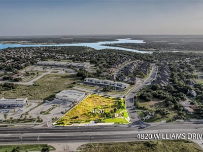 Living area at 4820 Williams Dr - Lakeside, Georgetown, TX