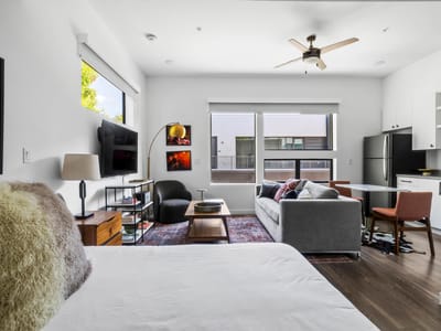 Bathroom at 49 Navasota ST Unit #220 - 1 bed 1 bath home