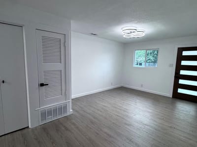 Primary bedroom at 4908 Hawk CV Unit #2 - 2 bed 1 bath home