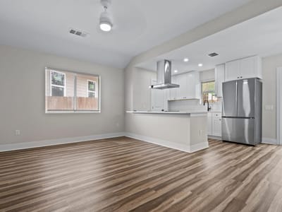 Living area at 4913 Single Shot #A CIR Unit #A - 3 bed 2 bath home