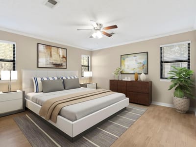 Primary bedroom at 500 Grand Prairie CIR - 3 bed 1 bath home
