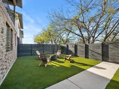 Living area at 5002 Pecan Springs RD Unit #8 - 3 bed 2 bath home