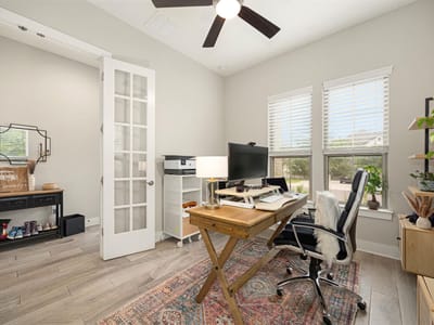 Primary bedroom at 5005 Globe Mallow Dr - 4 bed 2 bath home