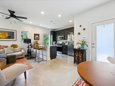 Kitchen at 5006 Baker ST Unit #B - 2 bed 1 bath home