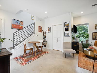 Primary bedroom at 5006 Baker ST Unit #B - 2 bed 1 bath home