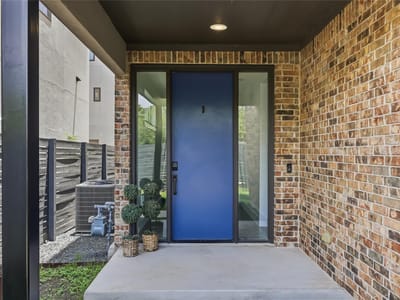 Primary bedroom at 5006 Pecan Springs RD Unit #3 - 3 bed 3 bath home