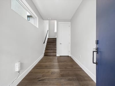 Primary bedroom at 5006 Pecan Springs RD Unit #6 - 3 bed 3 bath home
