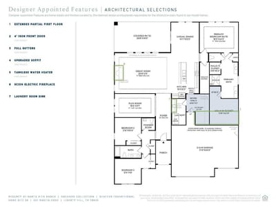 Living area at 501 Bastia CV - 3 bed 2 bath home
