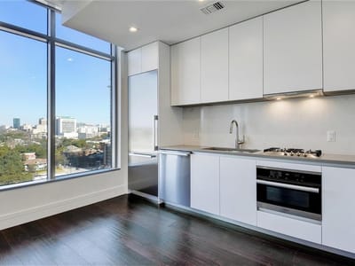 Bathroom at 501 West Ave Unit #1206 - 1 bed 1 bath home