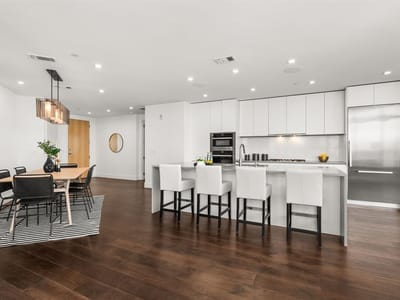 Kitchen at 501 West Ave Unit #3403 - 3 bed 3 bath home