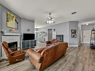 Primary bedroom at 502 Dusty Leather CT - 4 bed 2 bath home
