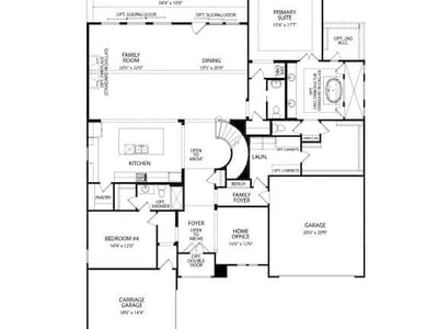 Kitchen at 502 Grazing CT - 5 bed 5 bath home