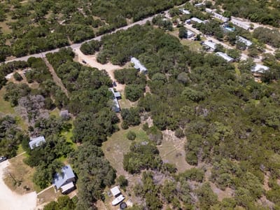 Primary bedroom at 502 Wayside DR - Green Acres Sec 1, Wimberley, TX