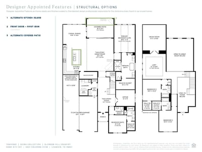 Living area at 5021 Colombo VW - 4 bed 4 bath home