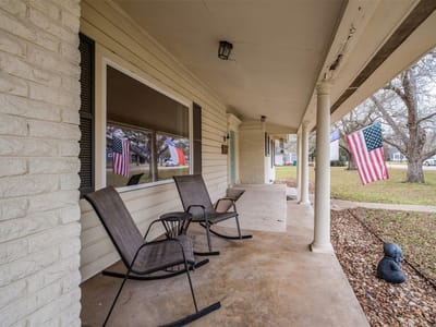 Living area at 504 Marburger St - 3 bed 2 bath home