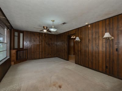 Primary bedroom at 504 N Echols St - 3 bed 2 bath home